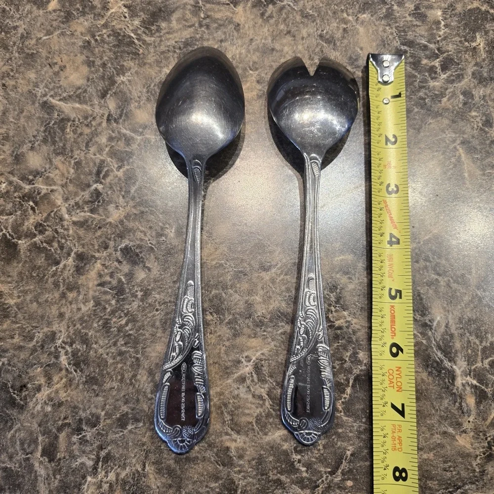 Rostfrei salad spoon